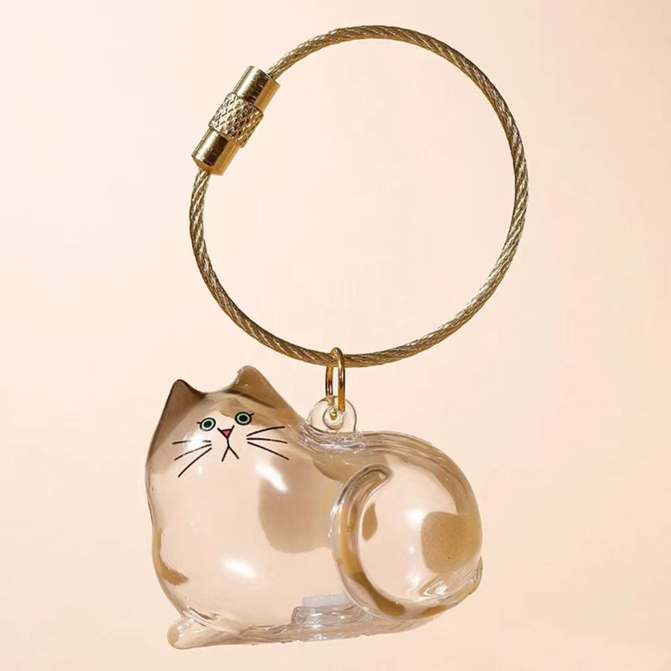 Transparent Dog and Cat Pet Hair Storage Capsule or Bag Charm