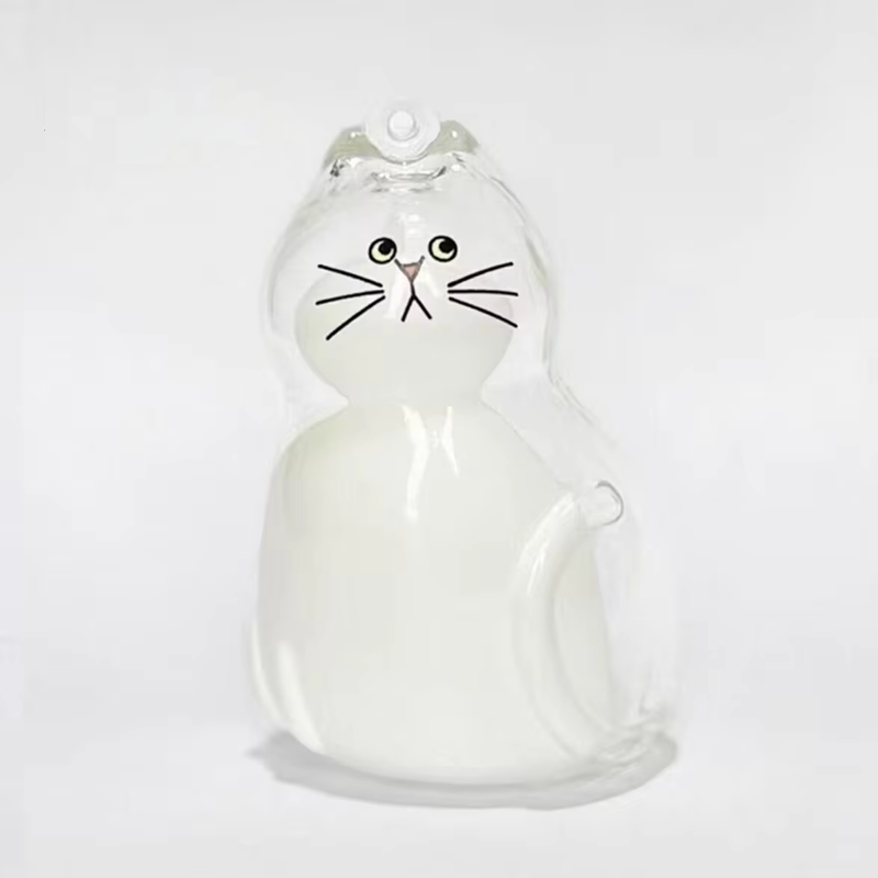 Transparent Dog and Cat Pet Hair Storage Capsule or Bag Charm