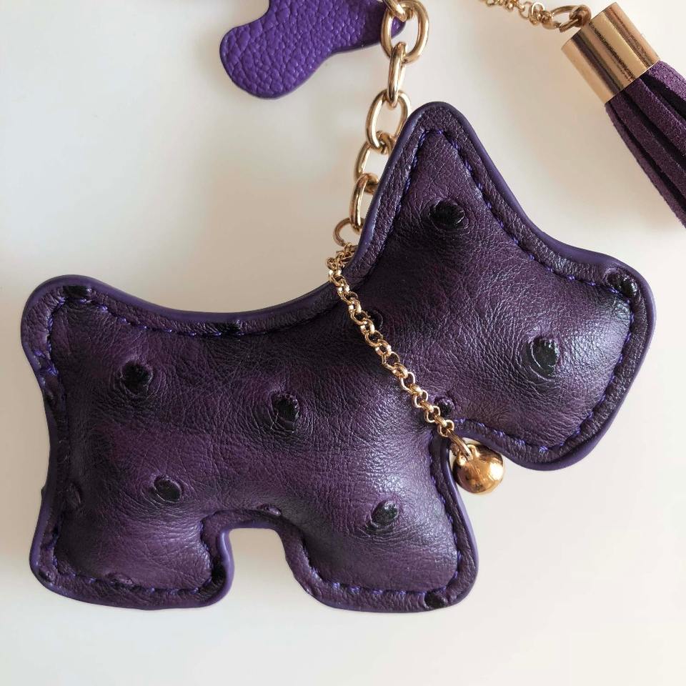Soft Leather Dog Bag Charm