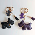 Soft Leather Dog Bag Charm
