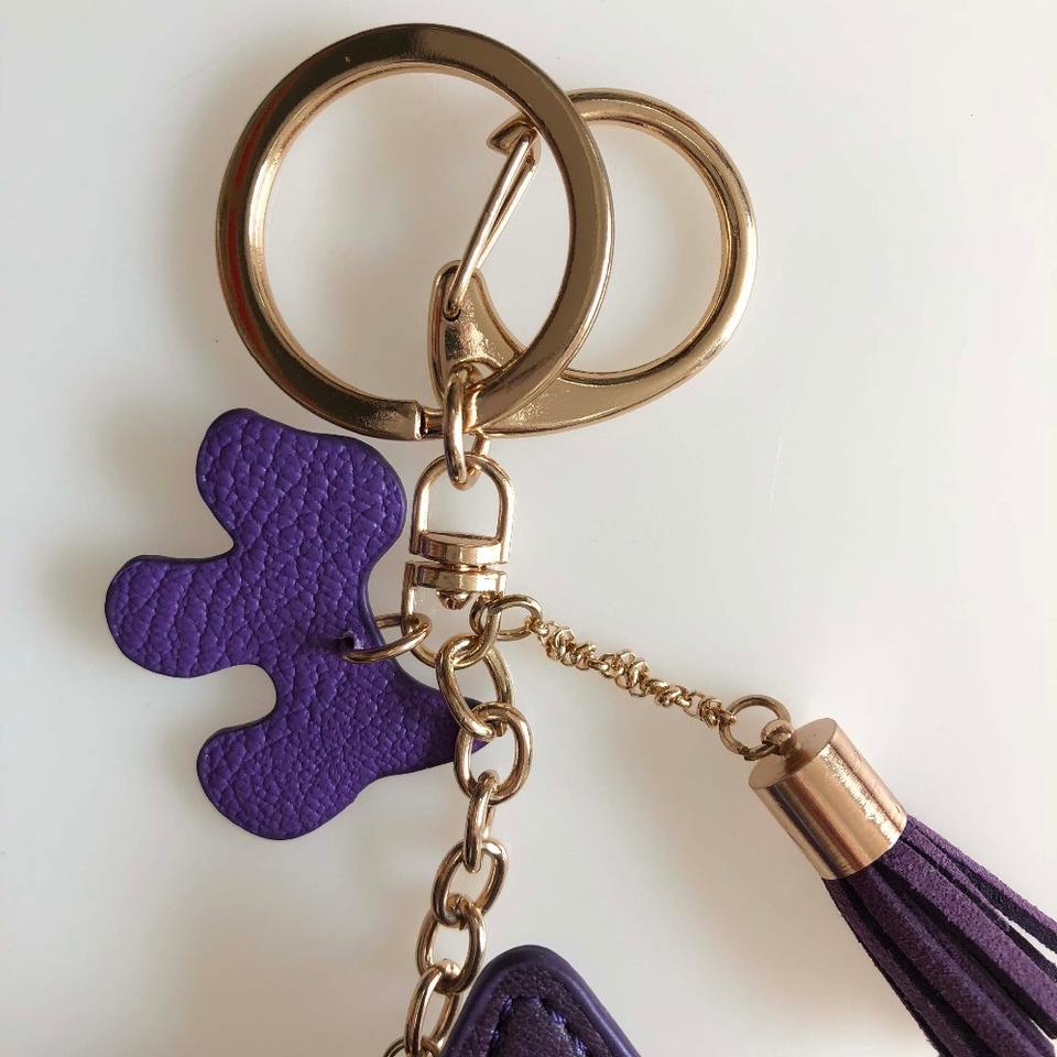 Soft Leather Dog Bag Charm