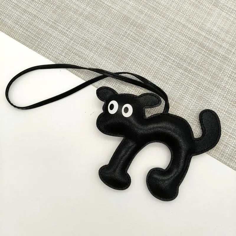 PU Dog and Cat for Backpack and Handbag Bag Charm