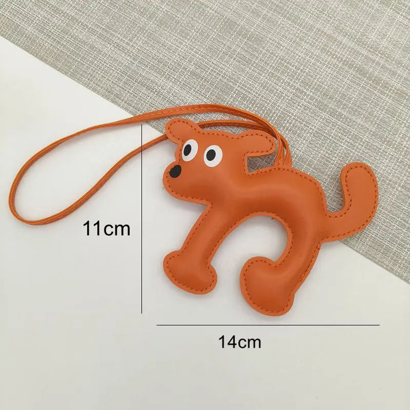 PU Dog and Cat for Backpack and Handbag Bag Charm