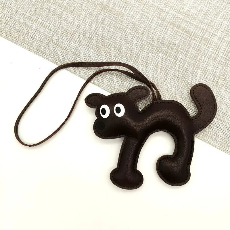PU Dog and Cat for Backpack and Handbag Bag Charm