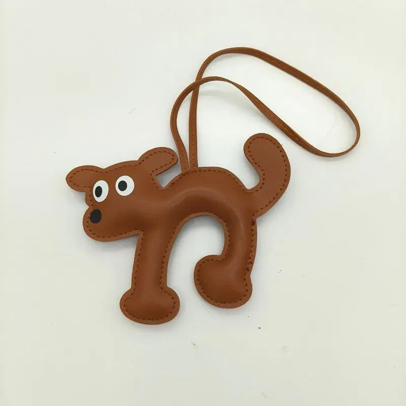 PU Dog and Cat for Backpack and Handbag Bag Charm