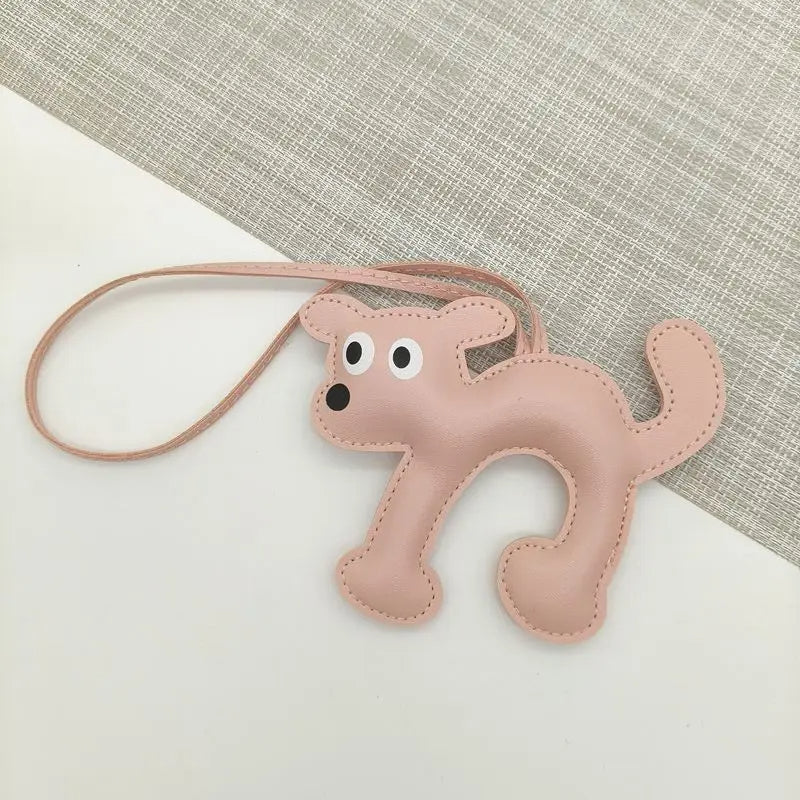 PU Dog and Cat for Backpack and Handbag Bag Charm