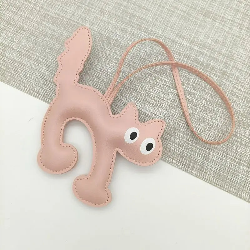 PU Dog and Cat for Backpack and Handbag Bag Charm