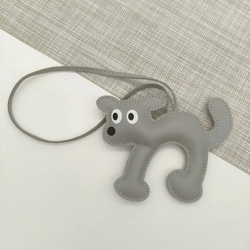 PU Dog and Cat for Backpack and Handbag Bag Charm