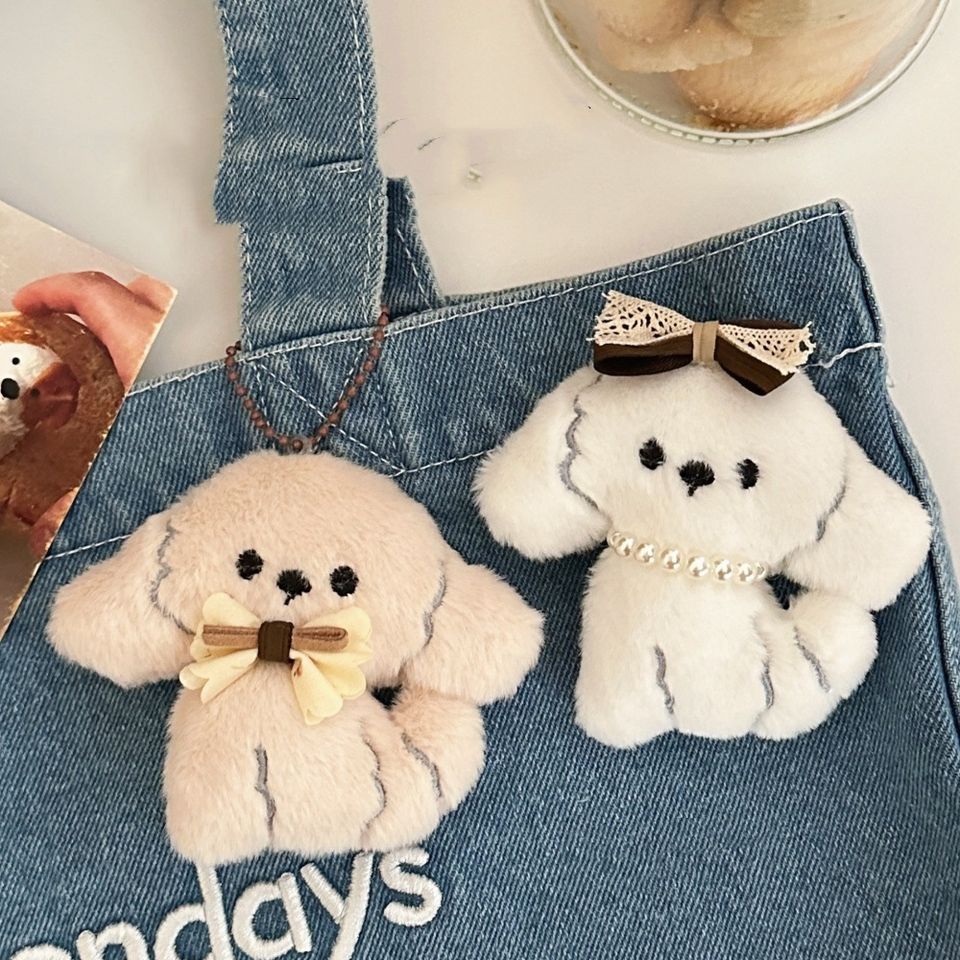 Plush Dachshund and Sausage Dog , with Cat and Kitten Variants Bag Charm