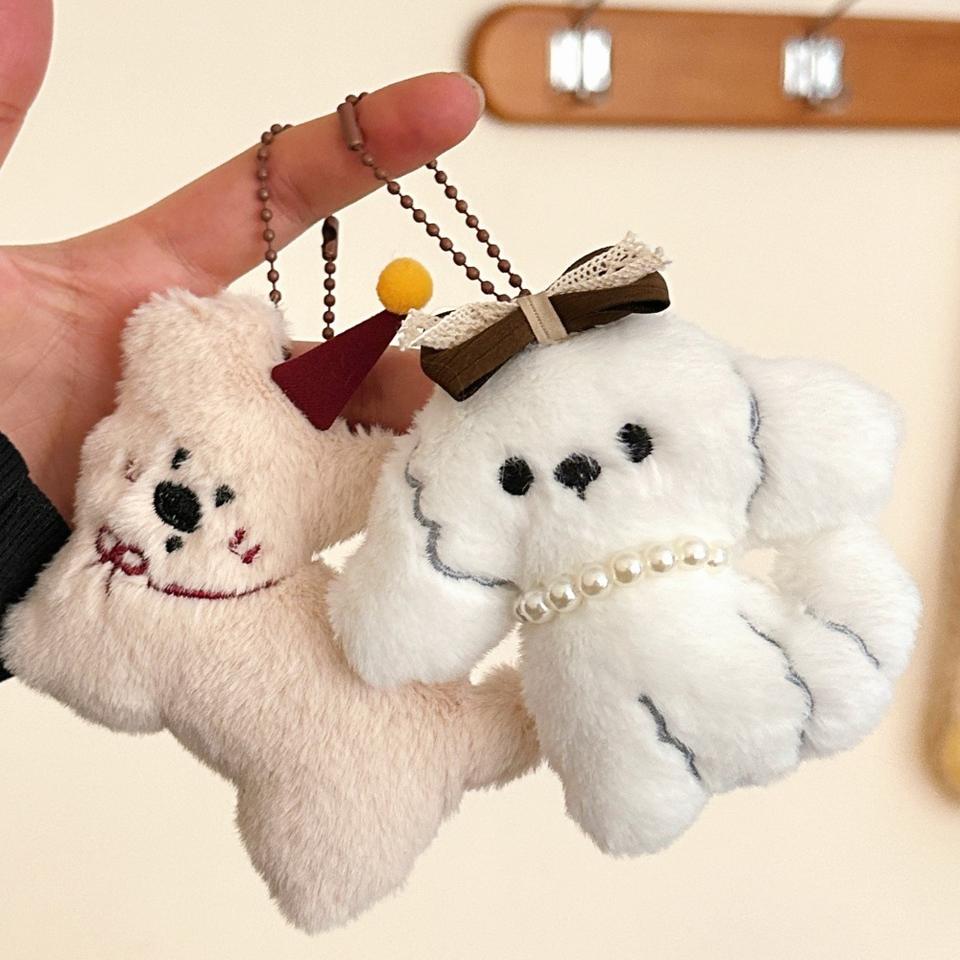 Plush Dachshund and Sausage Dog , with Cat and Kitten Variants Bag Charm