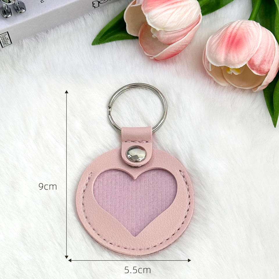 PU Leather Pet Hair Memorial and Storage Charm for Dog and Cat Bag Charm