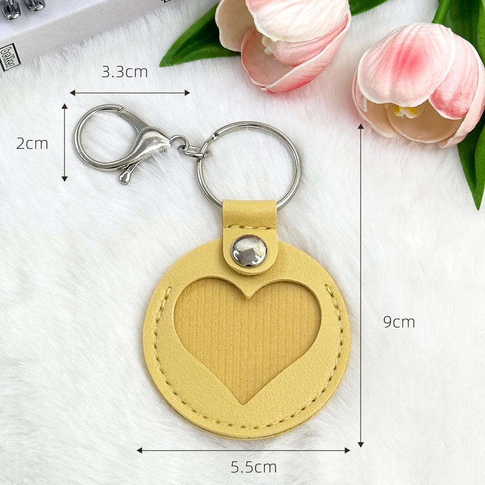 PU Leather Pet Hair Memorial and Storage Charm for Dog and Cat Bag Charm
