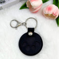 PU Leather Pet Hair Memorial and Storage Charm for Dog and Cat Bag Charm