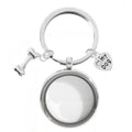 Stainless Steel Dog and Cat Hair Memorial Bag Charm