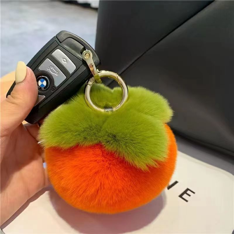 Lucky Persimmon Book Bag Charm