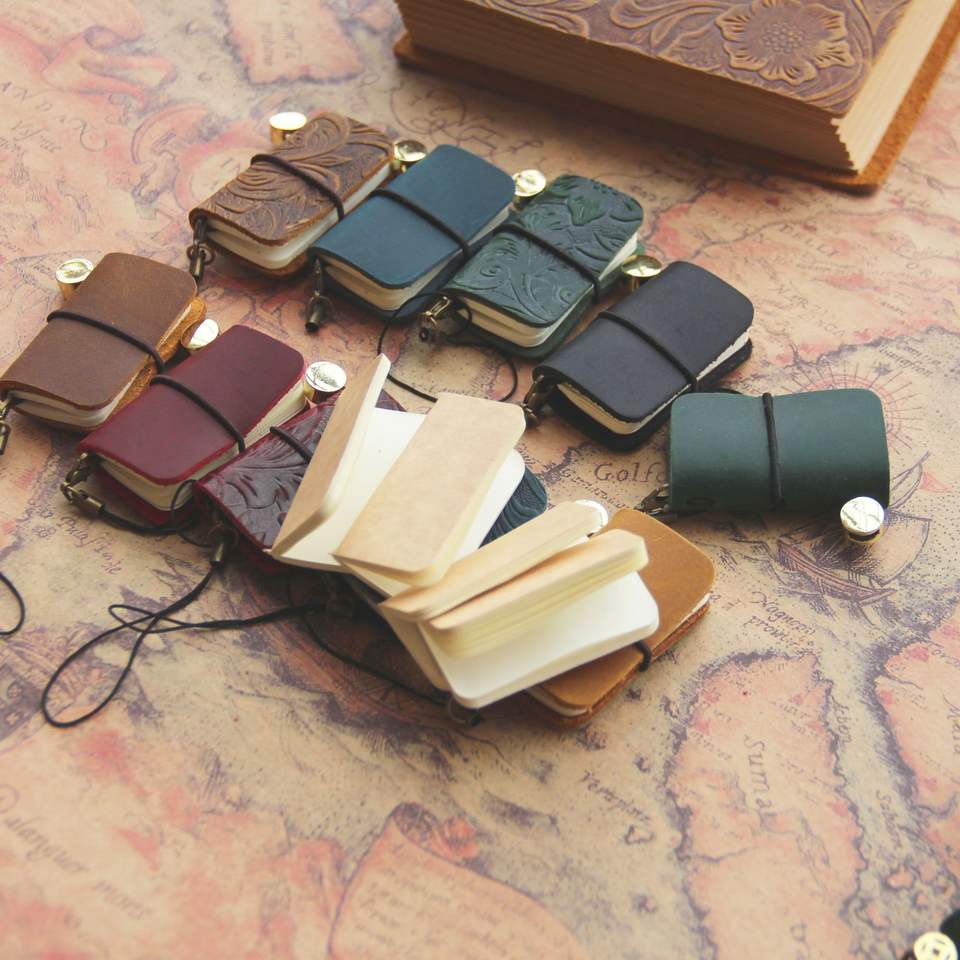 Mini Notebook Bag Charm