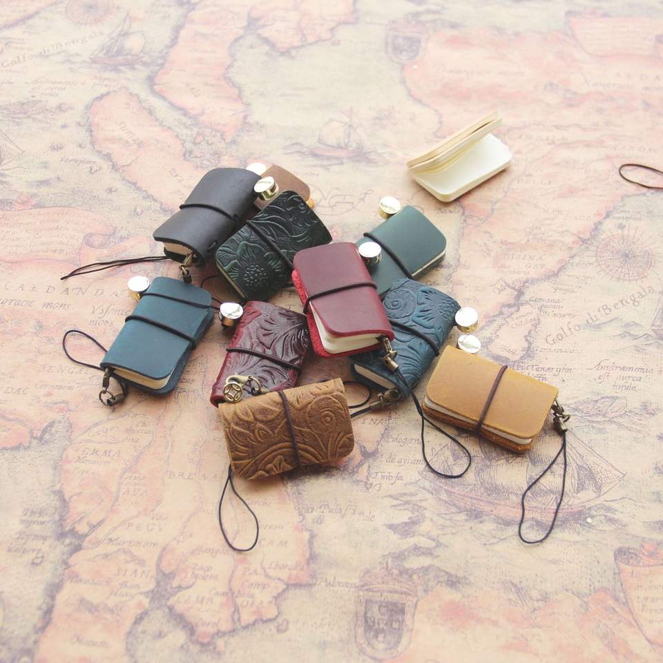 Mini Notebook Bag Charm