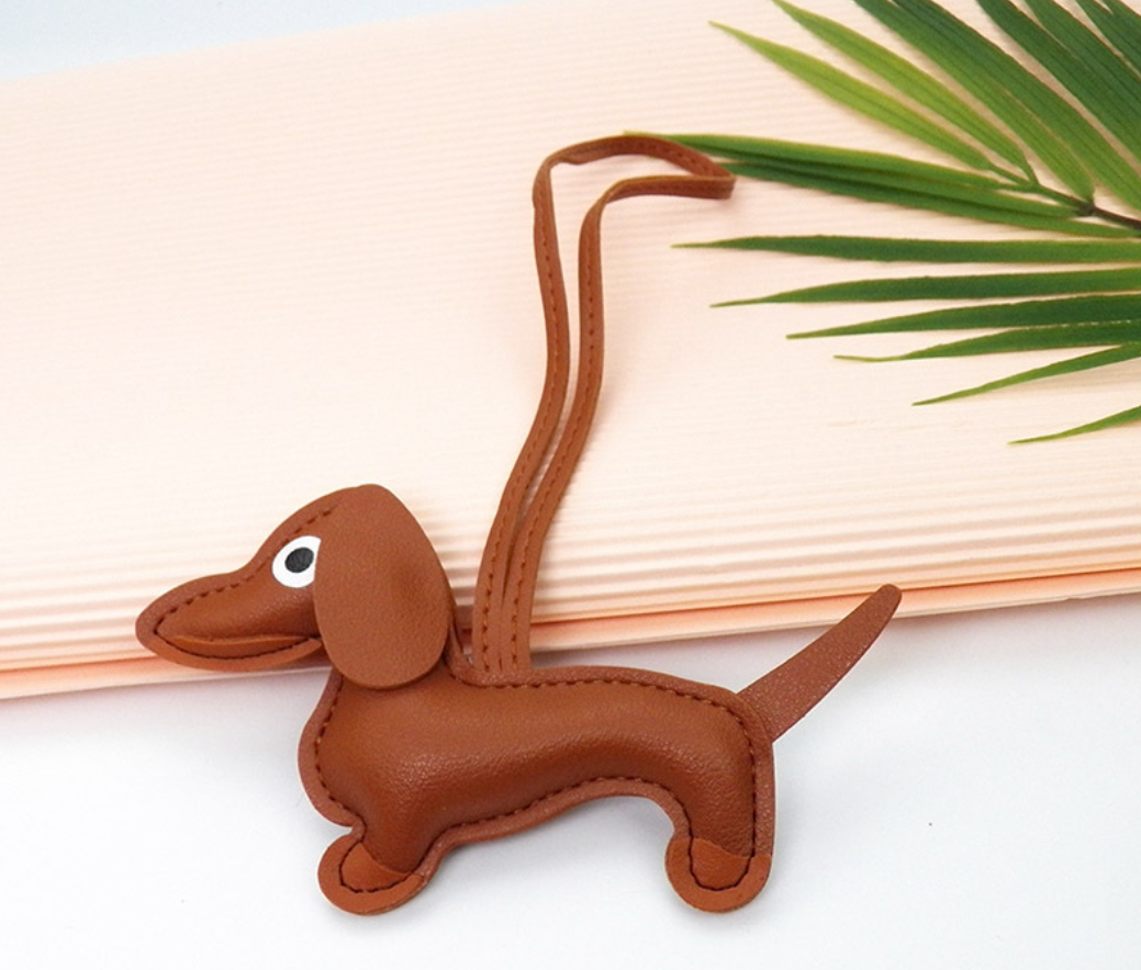 Dog Shape Bag Charm