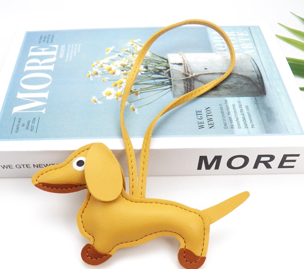 Dog Shape Bag Charm