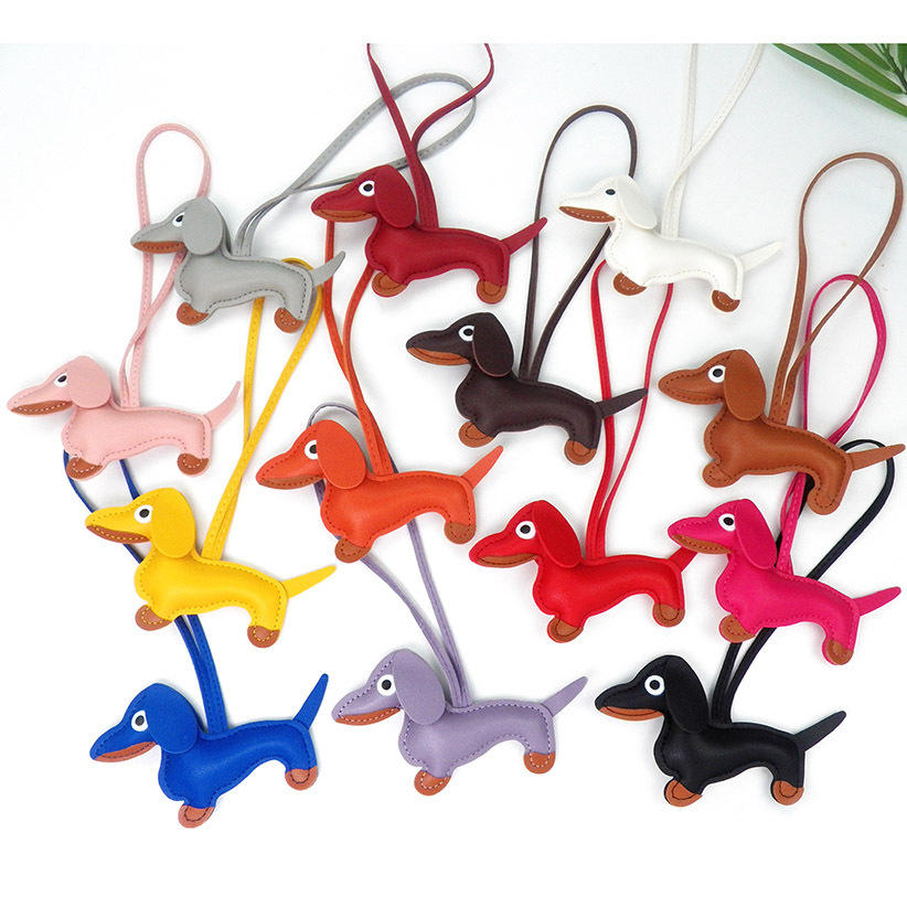 Dog Shape Bag Charm