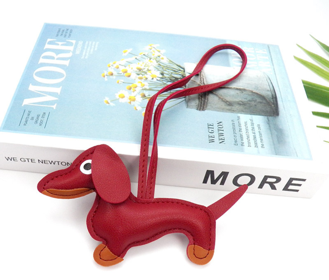 Dog Shape Bag Charm