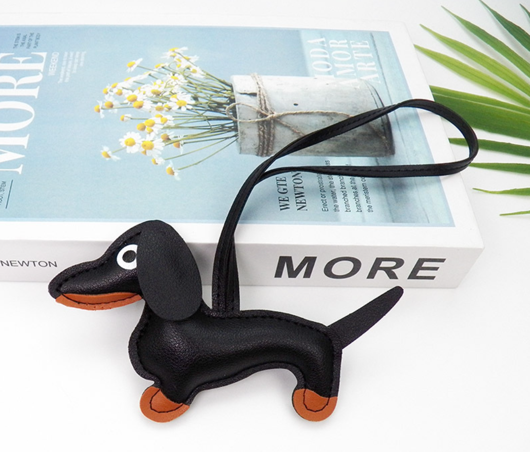 Dog Shape Bag Charm