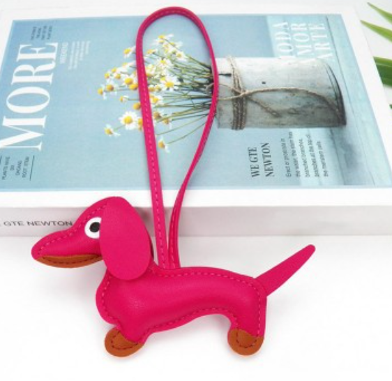 Dog Shape Bag Charm