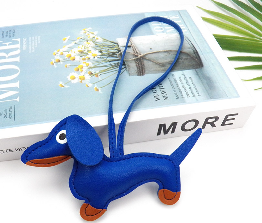 Dog Shape Bag Charm