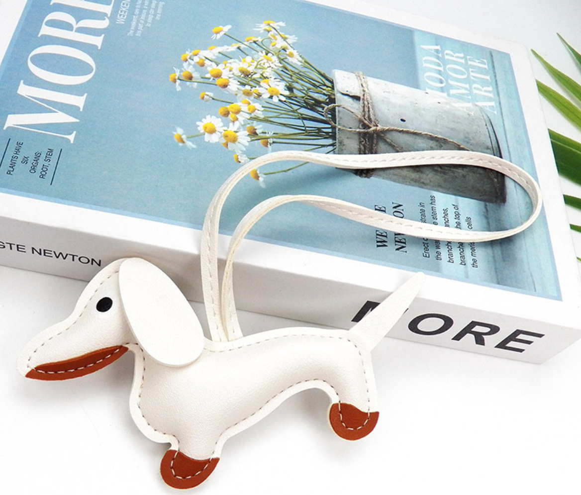 Dog Shape Bag Charm
