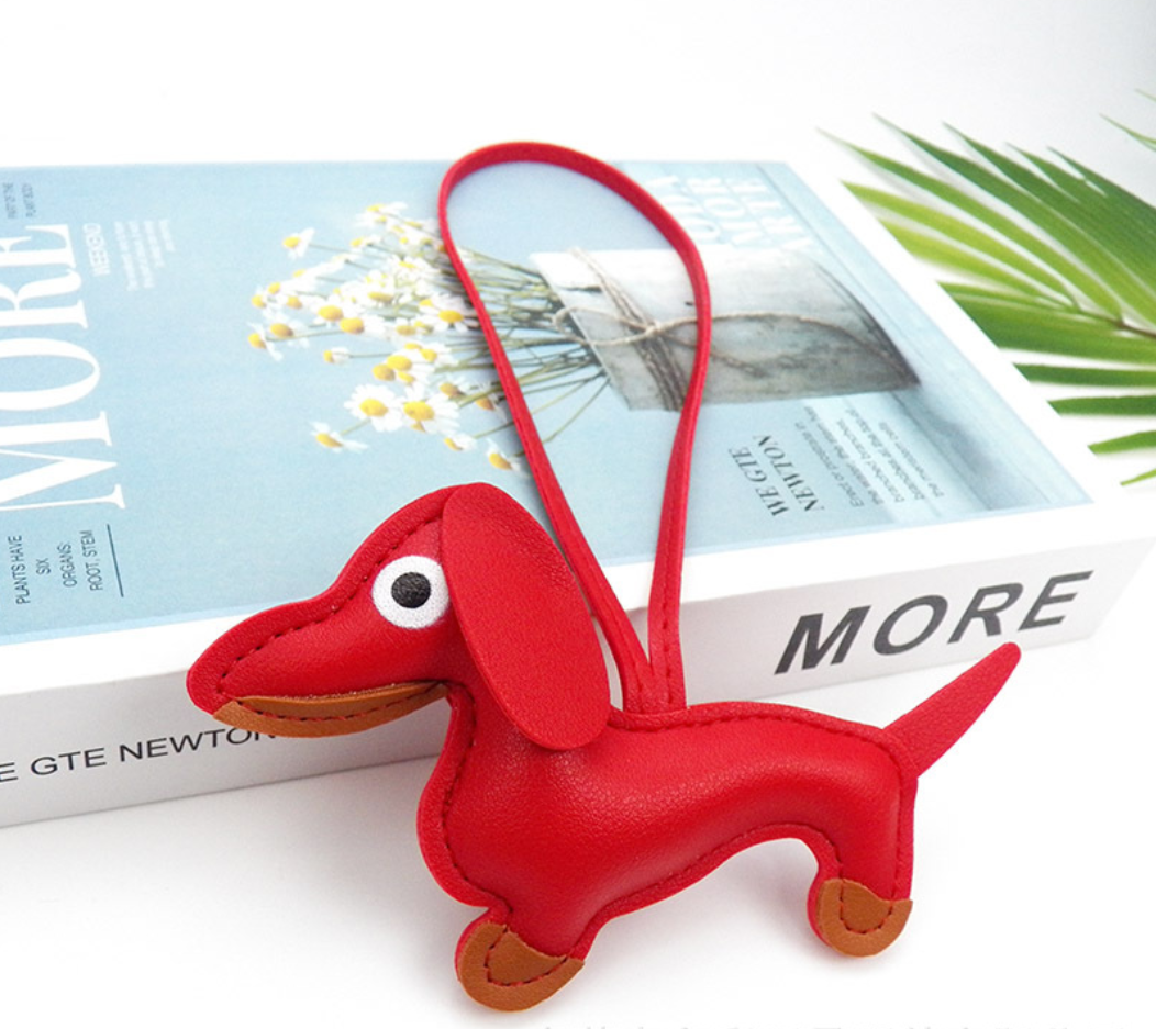 Dog Shape Bag Charm
