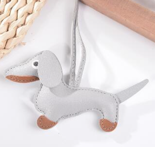 Dog Shape Bag Charm