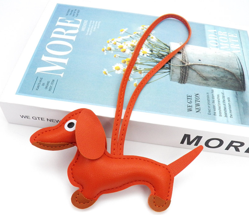 Dog Shape Bag Charm
