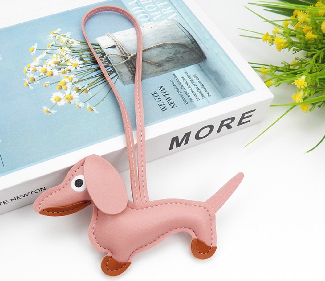 Dog Shape Bag Charm