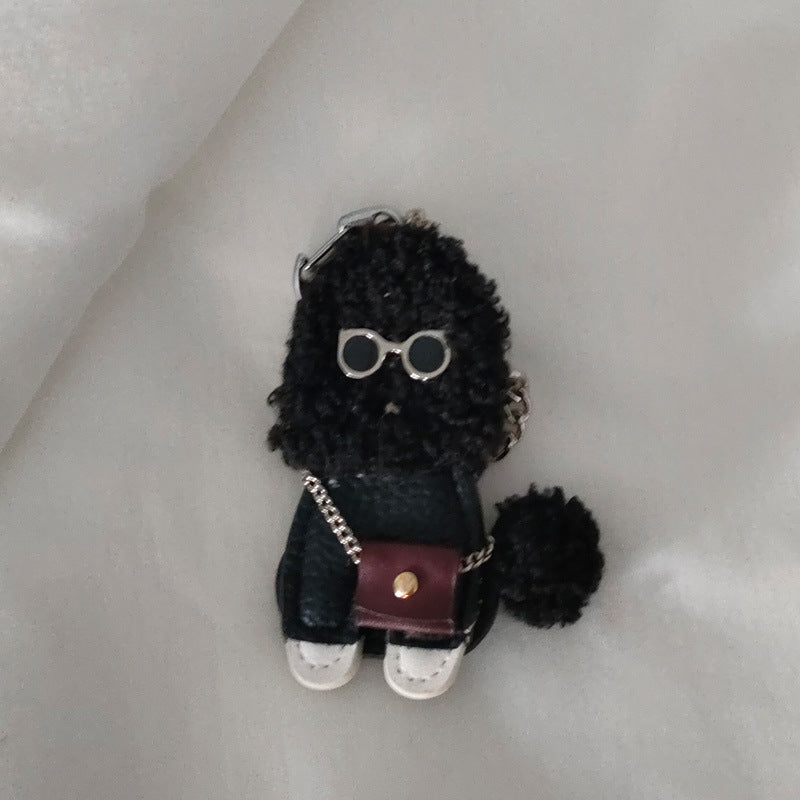 Plush Dog Bag Charm