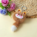 Long Tailed Fox Bag Charm