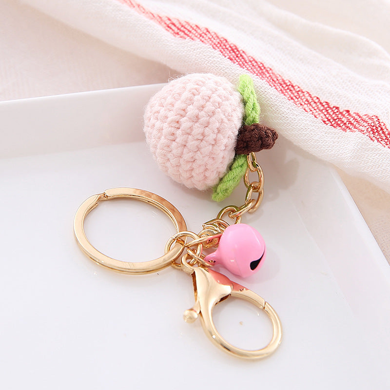 Crochet Fruit Bag Charm