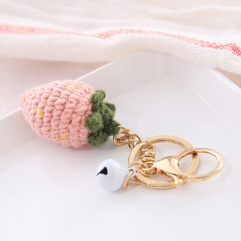 Crochet Fruit Bag Charm