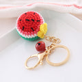 Crochet Fruit Bag Charm