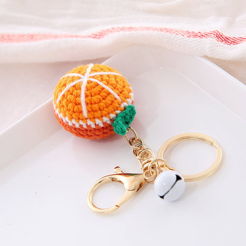 Crochet Fruit Bag Charm