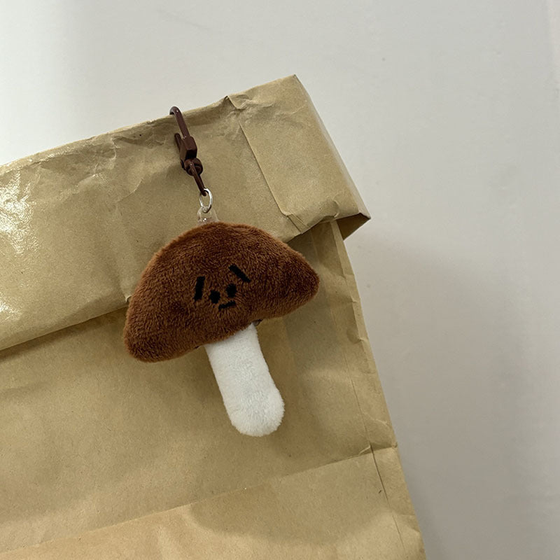 Plush Croissant Bag Charm Potato Croissant Variants