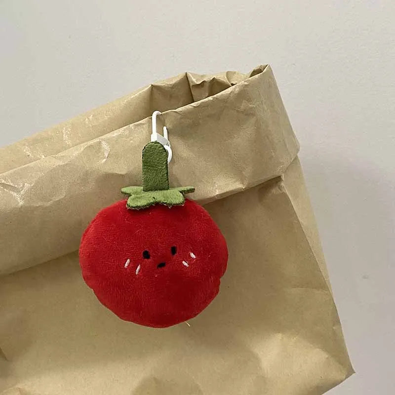 Plush Croissant Bag Charm Potato Croissant Variants