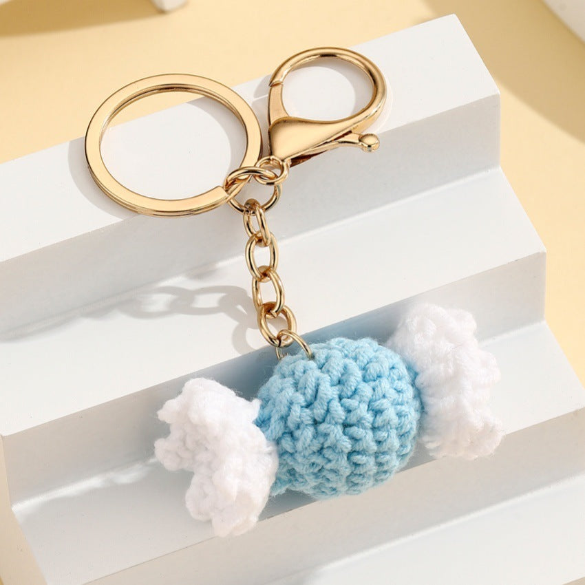 Crochet Fruit Bag Charm Fruit Variants