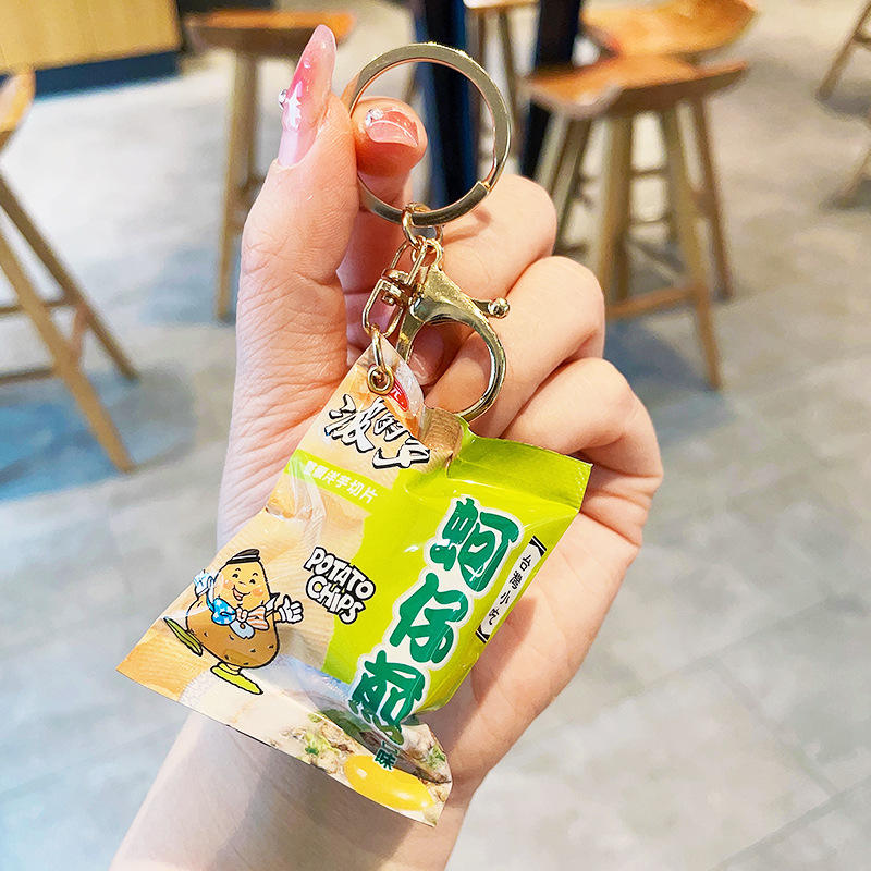 Tiny Snack Bag Charm Green variant