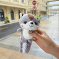 Soft Squirrel Bag Charm Four visible color/variant combinations including grey