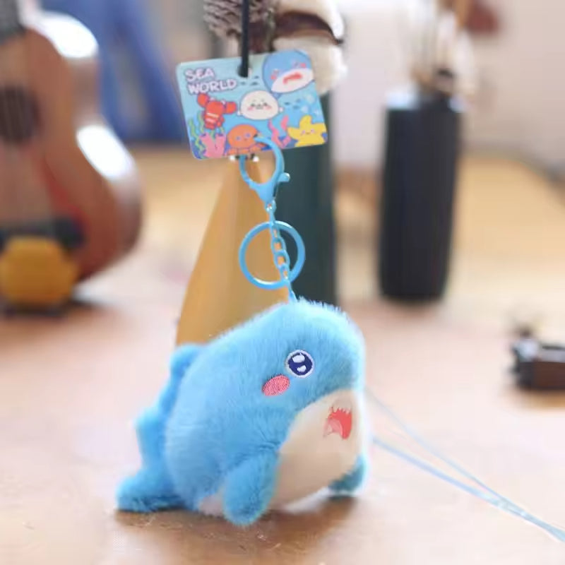 Ocean Animal Plush Bag Charm 17 colors/animal variants