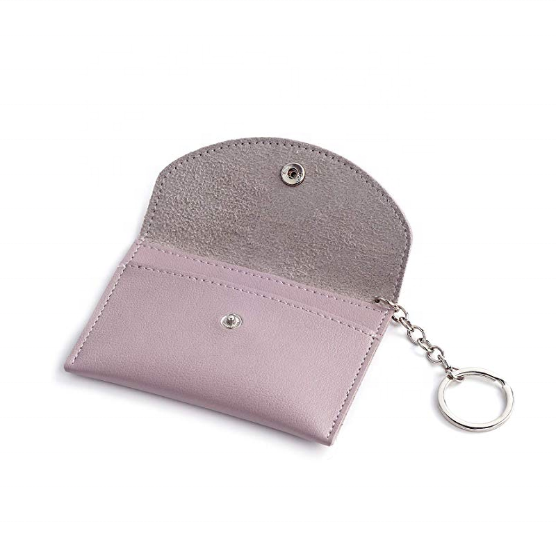 Mini Coin Purse Bag Charm with Keychain Attachment
