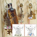 Holiday Acrylic Bag Charm Round/butterfly/cross/angel variants