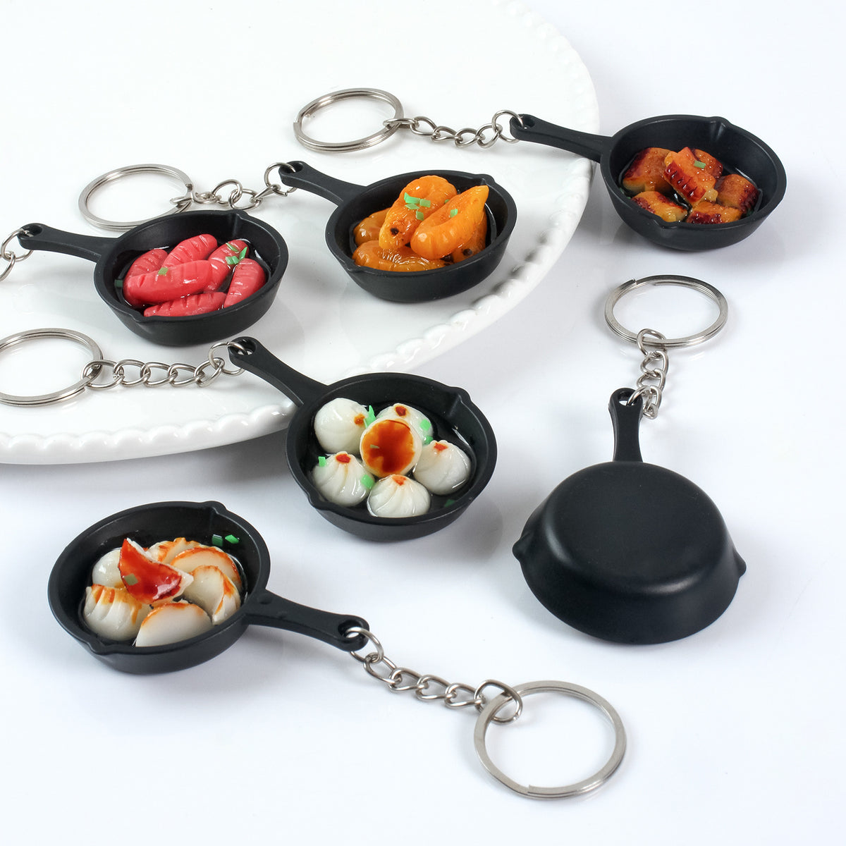Mini Frying Pan Bag Charm — supplier detail