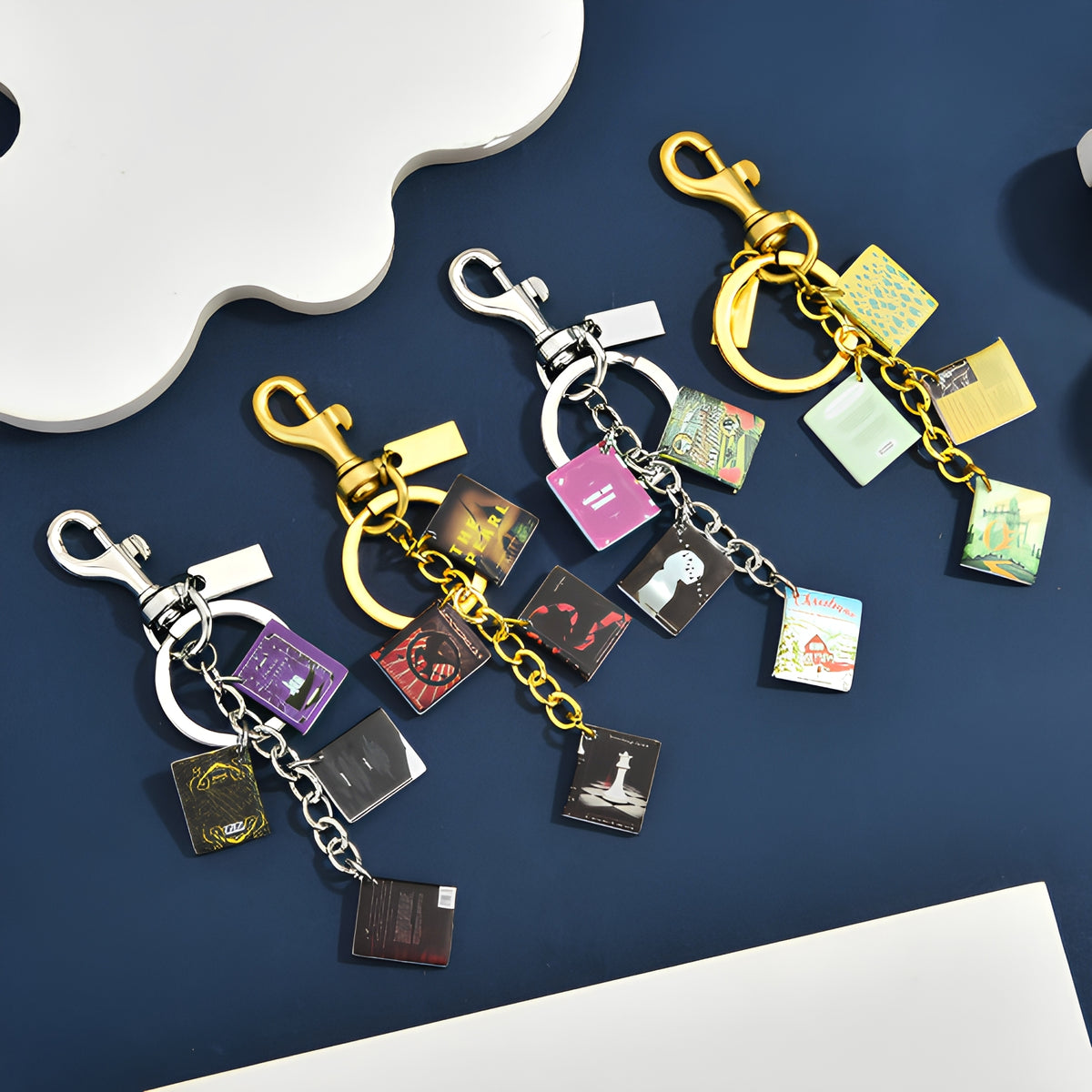 Mini Book Chain Bag Charm — supplier product detail 2