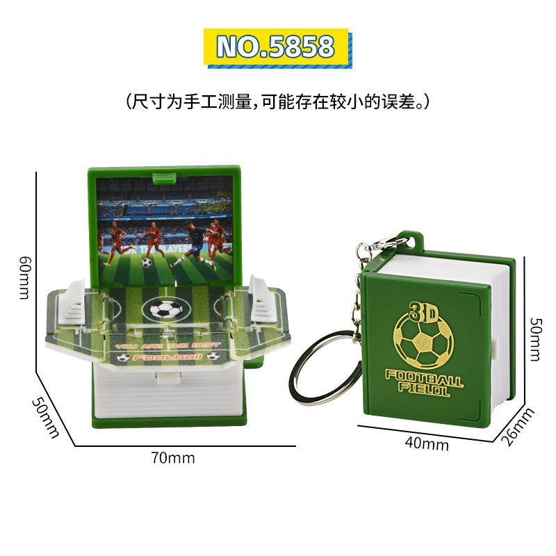 Mini Pop-Up Book Bag Charm — supplier detail